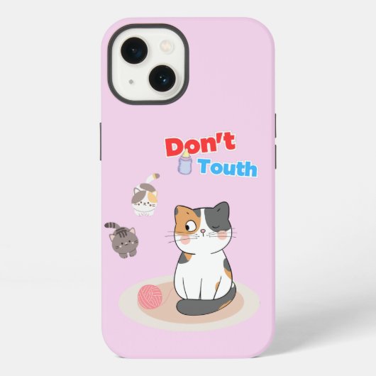 Etui iPhone 13 iPhone / image coque ipad Cat (Verso)