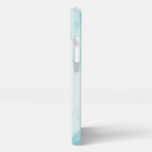 Etui iPhone 13 iPhone vert Pierre marbré 13 (Côté gauche)