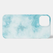 Etui iPhone 13 iPhone vert Pierre marbré 13 (Verso Horizontal)