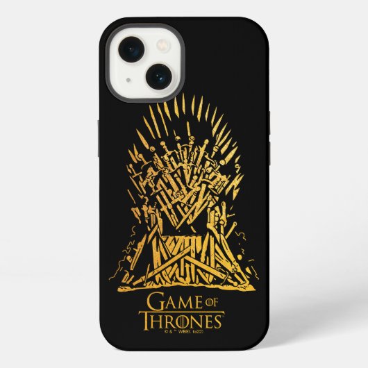Etui iPhone 13 Iron Throne Icon (Verso)