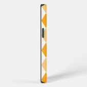 Etui iPhone 13 Jacquard orange (Côté droit)