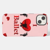 Etui iPhone 13 J'adore la danse de ballet (Verso Horizontal)
