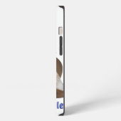 Etui iPhone 13 J'adore mon Caniche (Côté gauche)