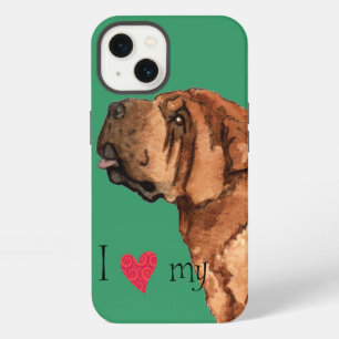 Etui iPhone 13 J'adore mon Shar-Pei chinois