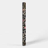 Etui iPhone 13 J'aime le coque iphone Batik (Côté droit)