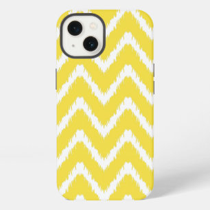 Etui iPhone 13 Jaune Beurré Cottage Sud Chevron