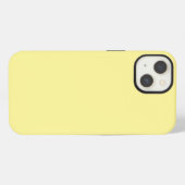 Etui iPhone 13 Jaune Canari (Verso Horizontal)