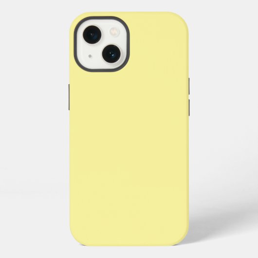 Etui iPhone 13 Jaune Canari (Verso)