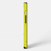 Etui iPhone 13 jaune pastèque avec graines (Côté gauche)