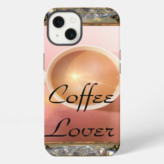 Etui iPhone 13 Java du matin (Verso)