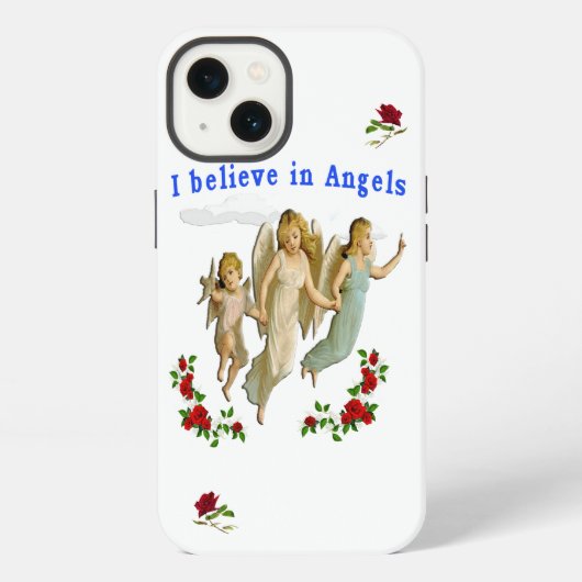 Etui iPhone 13 Je crois aux anges (Verso)