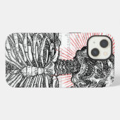 Etui iPhone 13 Je suis squelette (Verso Horizontal)