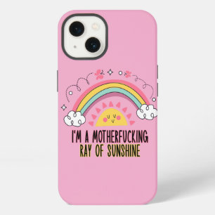 Etui iPhone 13 Je suis un putain de rayon de soleil Serviette de