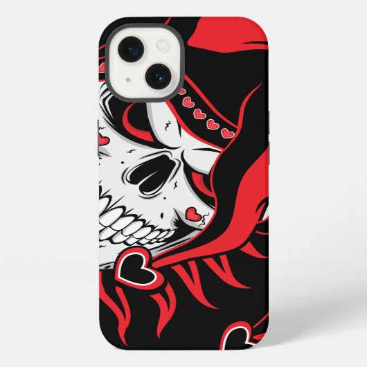 Etui iPhone 13 Jester of Love (Verso)