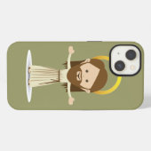 Etui iPhone 13 Jésus-Christ (Verso Horizontal)
