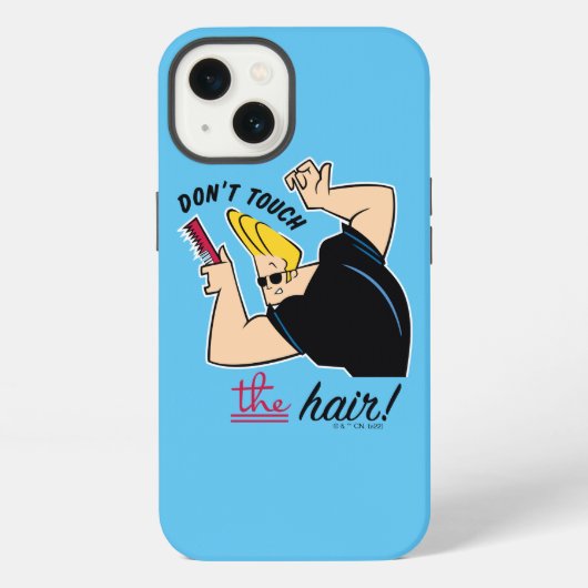Etui iPhone 13 Johnny Bravo Comb (Verso)