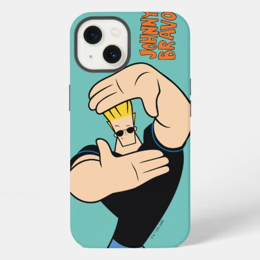 Etui iPhone 13 Johnny Bravo Picture Frame Pose (Verso)