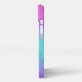 Etui iPhone 13 Joli arc-en-ciel personnalisé motif abstrait (Côté gauche)