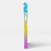 Etui iPhone 13 Joli Bokeh coloré dégradé (Côté gauche)