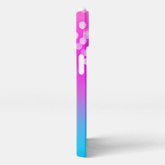 Etui iPhone 13 Joli Bokeh coloré dégradé (Côté droit)