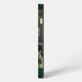 Etui iPhone 13 Joli Panda Géant Fond Vert Foncé, Nom, (Côté gauche)
