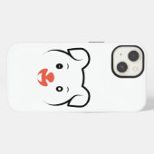 Etui iPhone 13 Joli rose (Verso Horizontal)