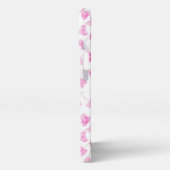 Etui iPhone 13 Jolie Bourgenvilla rose (Côté gauche)