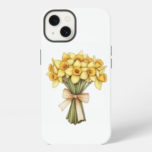 Etui iPhone 13 Jonquilles (Verso)