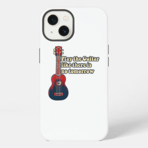 Etui iPhone 13 Jouez de la guitare comme s'il n'y avait pas de de