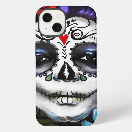 Etui iPhone 13 Jour des morts (Verso)