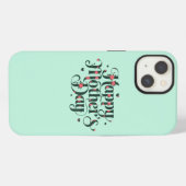 Etui iPhone 13 Joyeuse Fête des Mères (Verso Horizontal)
