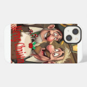 Etui iPhone 13 Joyeux Noël (Verso Horizontal)