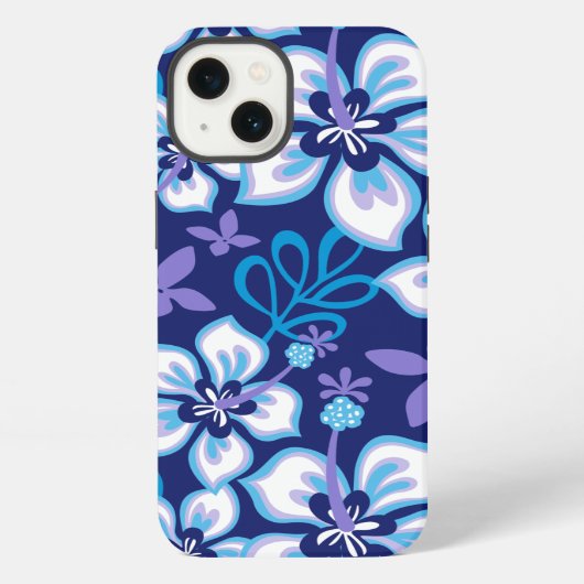 ETUI iPhone 13 JUNGLE SURF (COMBO BLEU) (Verso)