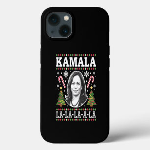 Etui iPhone 13 Kamala Harris 2024 Noël Virgule La Xmas
