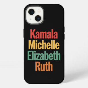 Etui iPhone 13 Kamala Michelle Elizabeth Ruth Féministe Politique