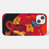 Etui iPhone 13 Kandinsky Avec et Contre (Verso Horizontal)