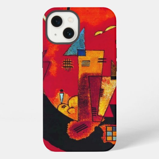 Etui iPhone 13 Kandinsky Avec et Contre (Verso)