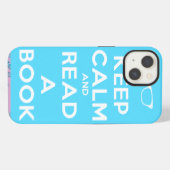 Etui iPhone 13 Keep Calm and Read a Book (Verso Horizontal)