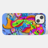 Etui iPhone 13 Koi Fish Art (Verso Horizontal)