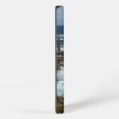 Etui iPhone 13 La côte rocheuse et l'océan bleu d'Aruba (Côté droit)
