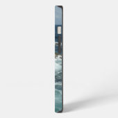 Etui iPhone 13 La côte rocheuse et l'océan bleu d'Aruba (Côté gauche)
