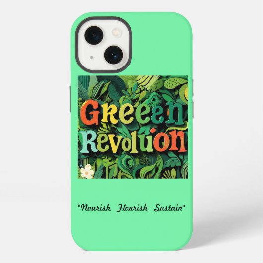 Etui iPhone 13 « La déclaration audacieuse de la nature » (Verso)