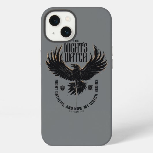 Etui iPhone 13 La devise de la Garde de Nuit (Verso)