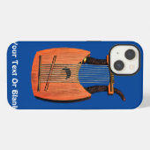 Etui iPhone 13 La harpe du roi David (Verso Horizontal)