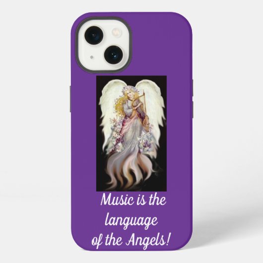 Etui iPhone 13 La Langue Des Anges Coque-Mate coque iphone (Verso)