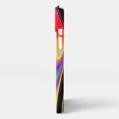 Etui iPhone 13 La magie des couleurs Abstrait Rainbowart 3D (Côté gauche)