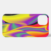 Etui iPhone 13 La magie des couleurs Abstrait Rainbowart 3D (Verso Horizontal)