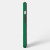 Etui iPhone 13 la Saint-Patrick, vert uni, vert simple (Côté gauche)
