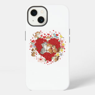 Etui iPhone 13 La Saint-Valentin : l'amour des animaux