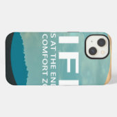 Etui iPhone 13 La vie commence (Verso Horizontal)